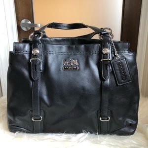Coach Black Leather Bag